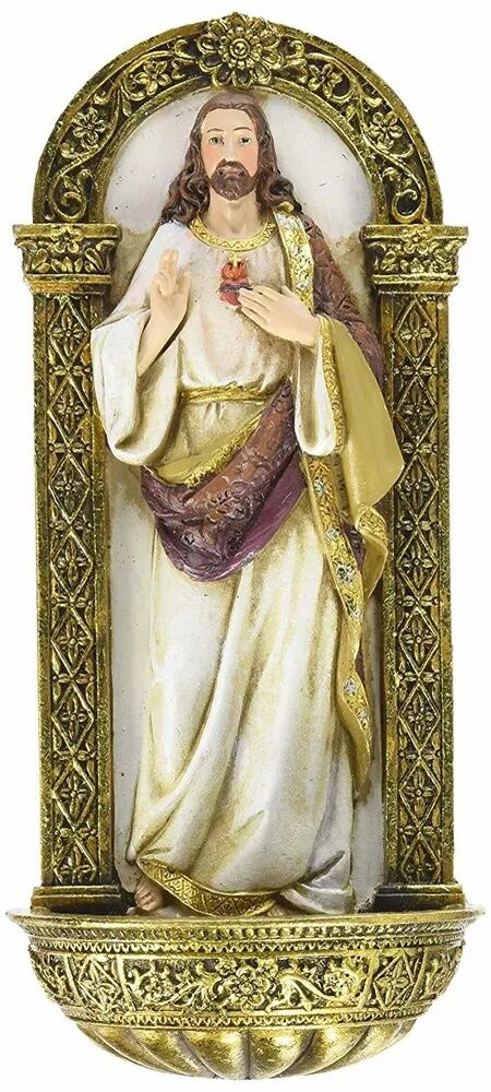 Joseph's Studio - Holy Water Font - Sacred Heart of Jesus