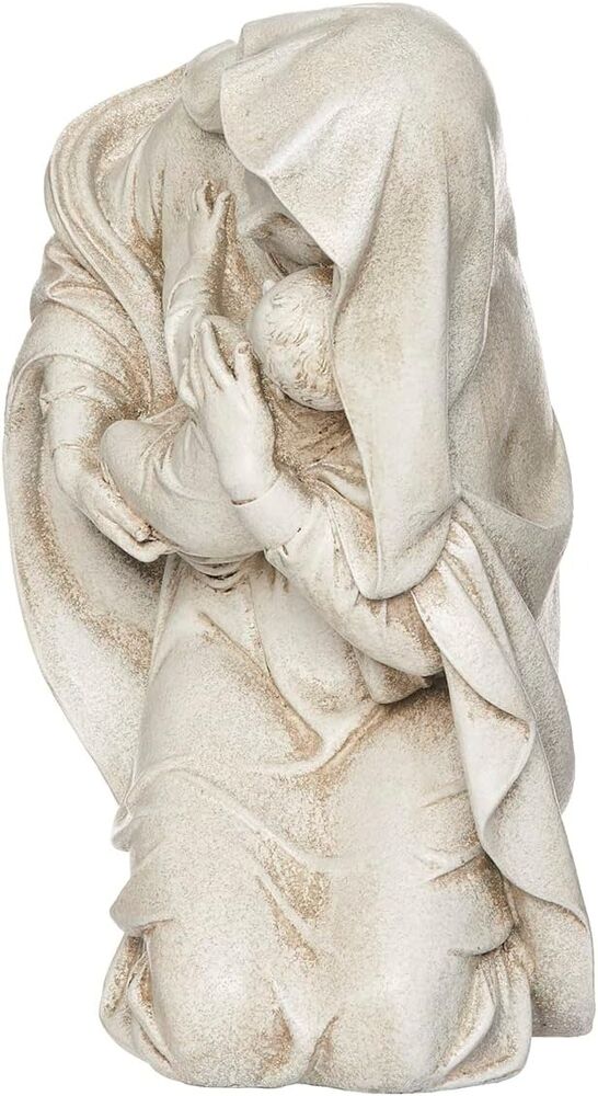 Joseph's Studio - Kneeling Madonna & Child Garden Statue