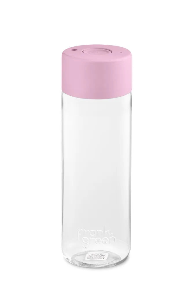 Frank Green Reusable Bottle - Original 740ml Lilac Haze Push Button Lid