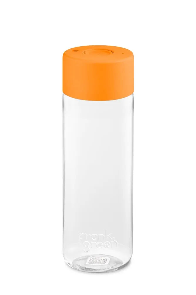 Frank Green Reusable Bottle - Original 740ml Tumeric Push Button Lid