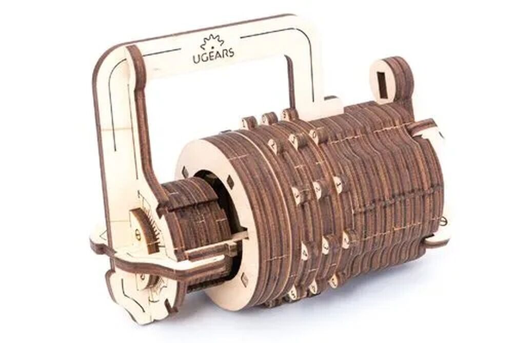 Ugears Wooden Model - Combination Lock