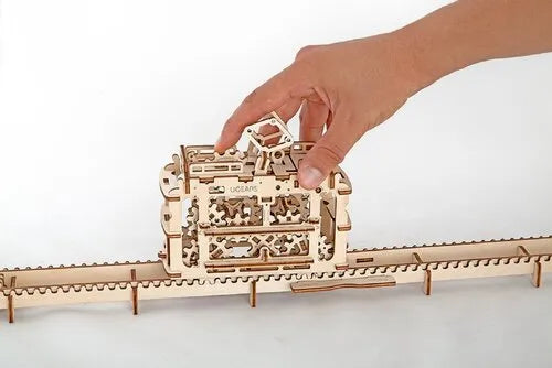 Ugears Wooden Model - Tram with Rails