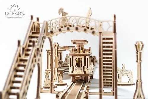 Ugears Wooden Model - Tram Line