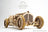 Ugears Wooden Model - U-9 Grand Prix Car