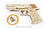 Ugears Wooden Model - Wolf-01 Handgun
