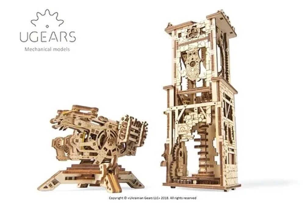 Ugears Wooden Model - Archballista-Tower