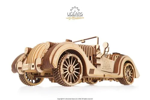 Ugears V-Models Wooden Model - Roadster VM-01