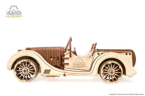 Ugears V-Models Wooden Model - Roadster VM-01