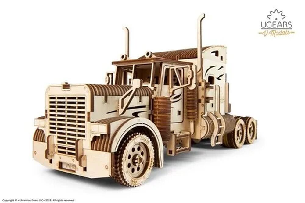 Ugears V-Models Wooden Model - Heavy Boy Truck VM-03