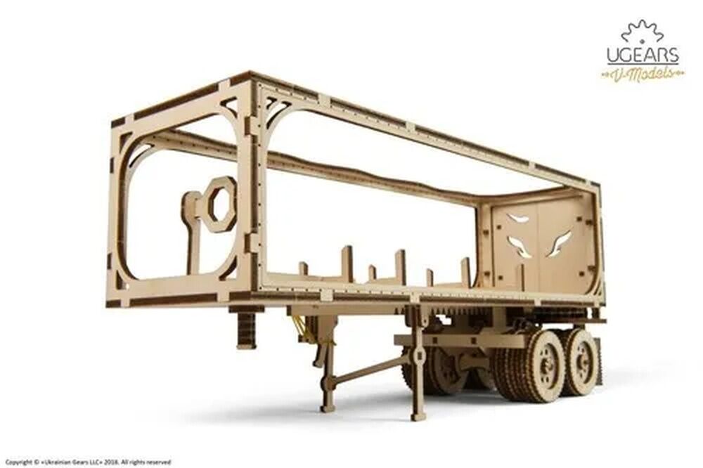 Ugears V-Models Wooden Model - Trailer for Heavy Boy Truck