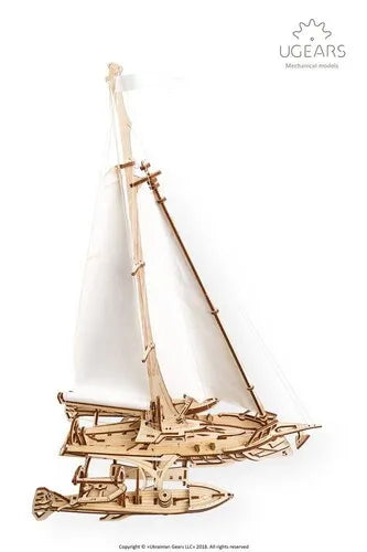 Ugears Wooden Model - Trimaran Merihobus Yacht