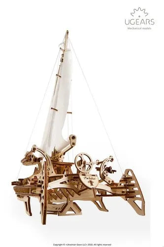 Ugears Wooden Model - Trimaran Merihobus Yacht