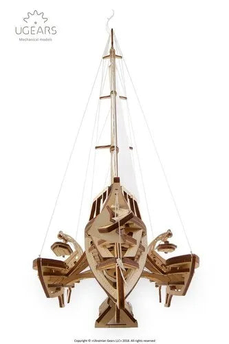 Ugears Wooden Model - Trimaran Merihobus Yacht