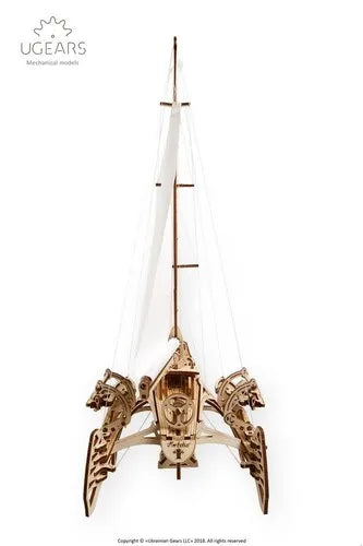 Ugears Wooden Model - Trimaran Merihobus Yacht