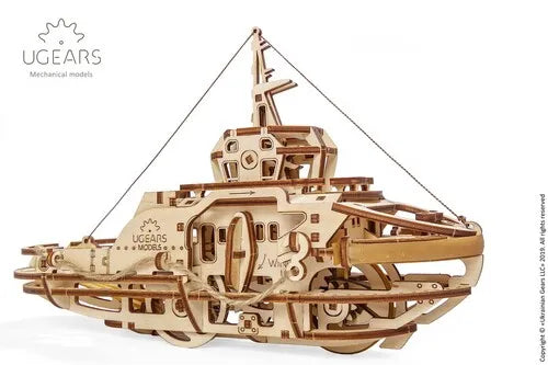 Ugears Wooden Model - Tugboat