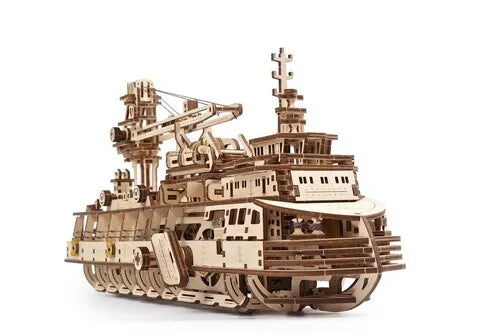 Ugears Wooden Model - Research Vessel