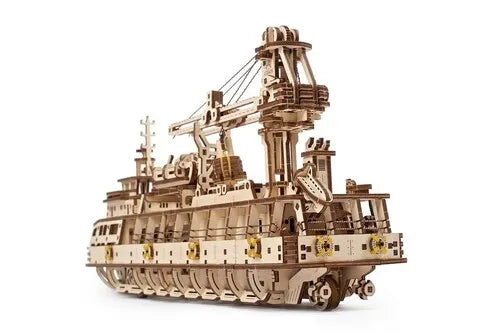 Ugears Wooden Model - Research Vessel