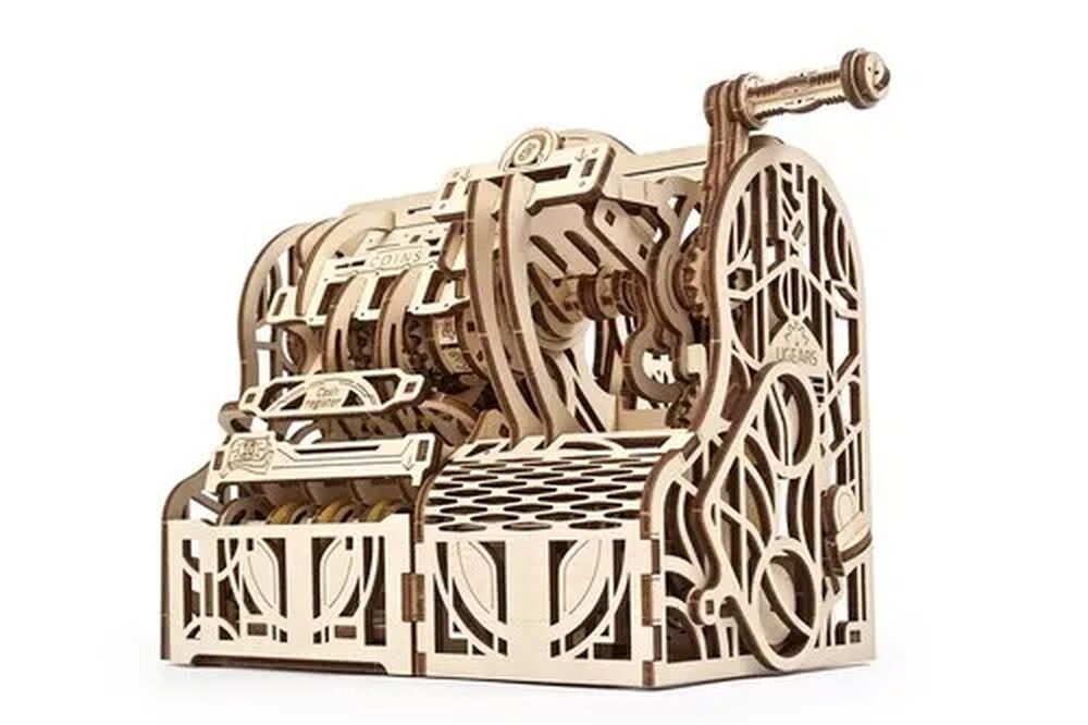 Ugears Wooden Model - Cash Register