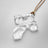 Waterford Crystal Annual Dated 2024 Cross Hanging Ornament