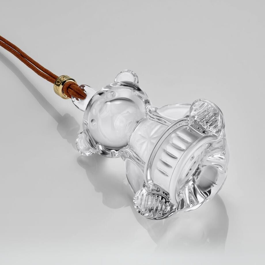 Waterford Crystal My First Bear Dated 2024 Hanging Ornament