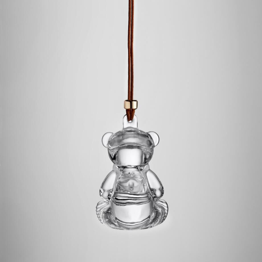 Waterford Crystal My First Bear Dated 2024 Hanging Ornament