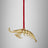 Waterford Golden Christmas Shrimp Hanging Ornament