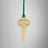 Waterford Golden Christmas Key Hanging Ornament
