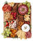 Alfresco Lane Acacia Wood 6 Compartment Rectangular Grazing Platter with Lid