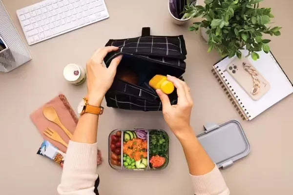 Packit Freezable Lunch Bag - Grid