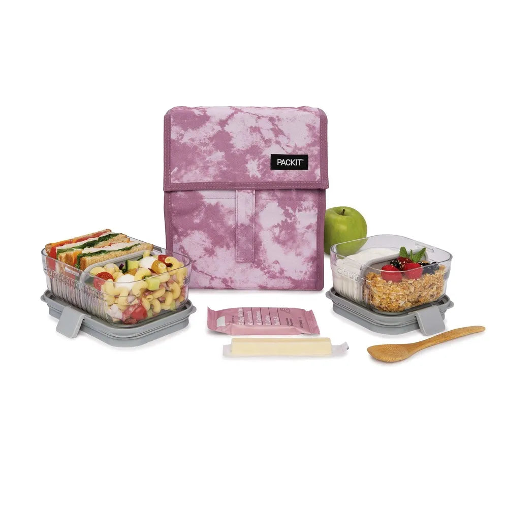 Packit Freezable Lunch Bag - Mulberry Tie Dye