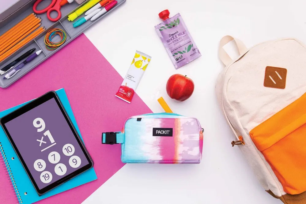 Packit Freezable Classic Snack Box - Tie Dye Sorbet