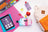 Packit Freezable Classic Snack Box - Tie Dye Sorbet