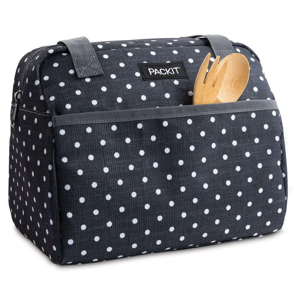 Packit Freezable Hampton Lunch Bag - Polka Dot