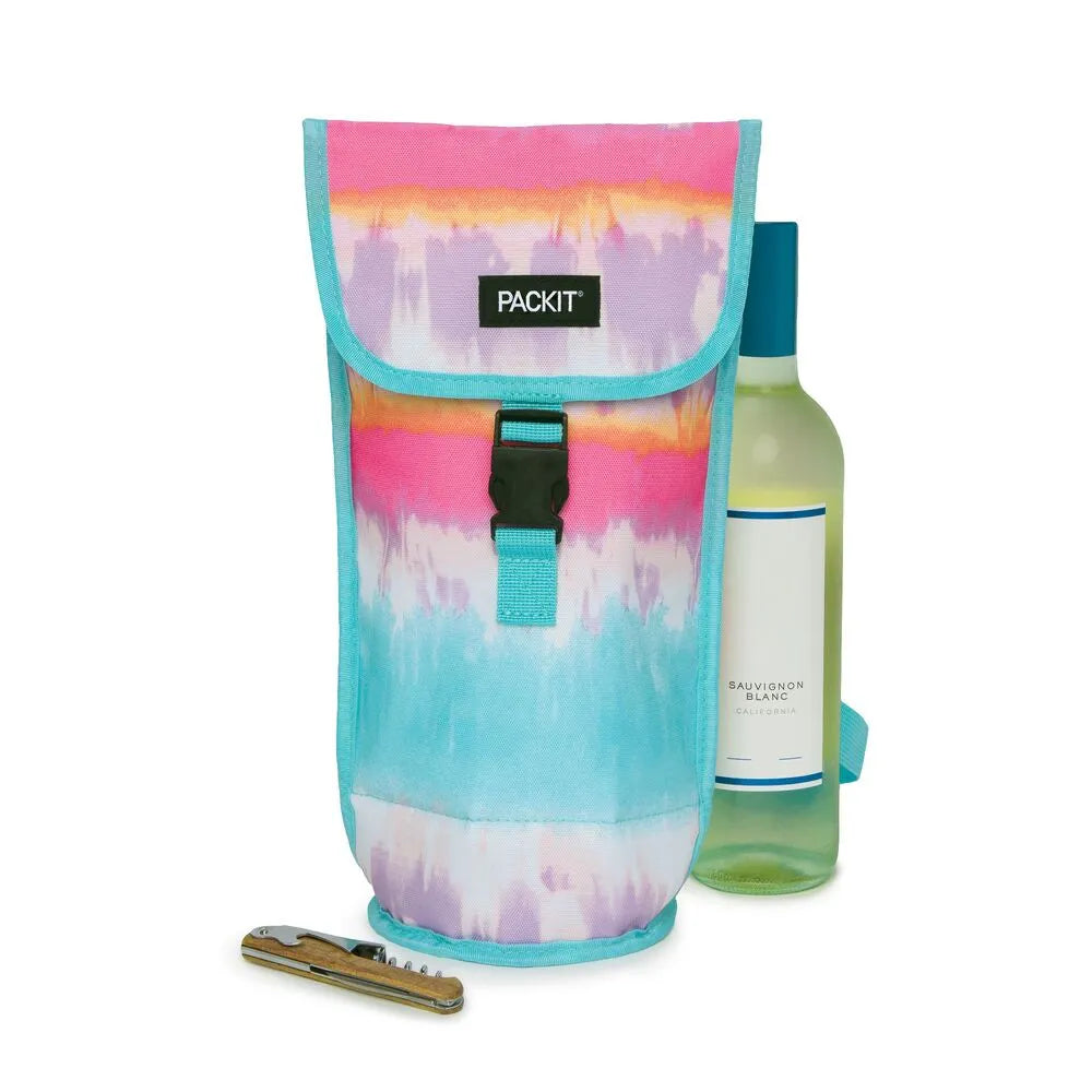 Packit Freezable Napa Wine Bag - Tie Dye