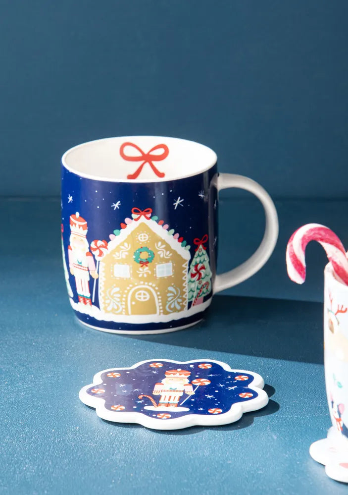 Ladelle Festive Fun - Mug & Coaster Set