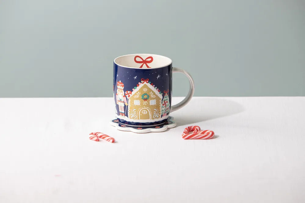 Ladelle Festive Fun - Mug & Coaster Set