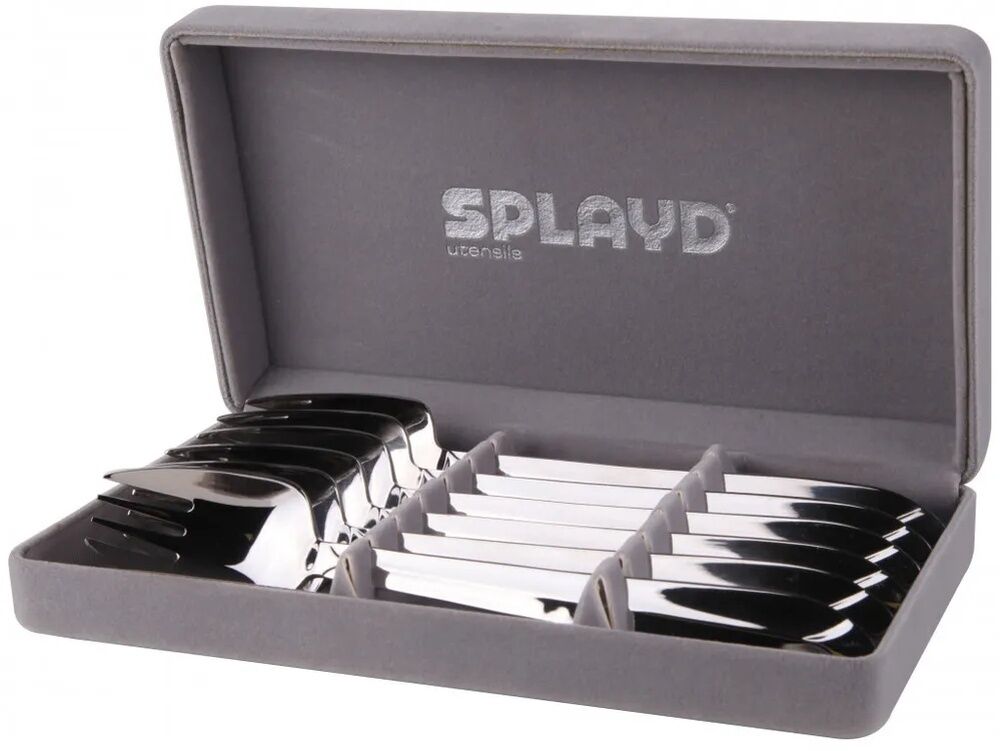 Splayd Luxury Stainless Steel Mirror Set of 6
