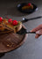 Splayd Cake Knife And Cake Server Black Set