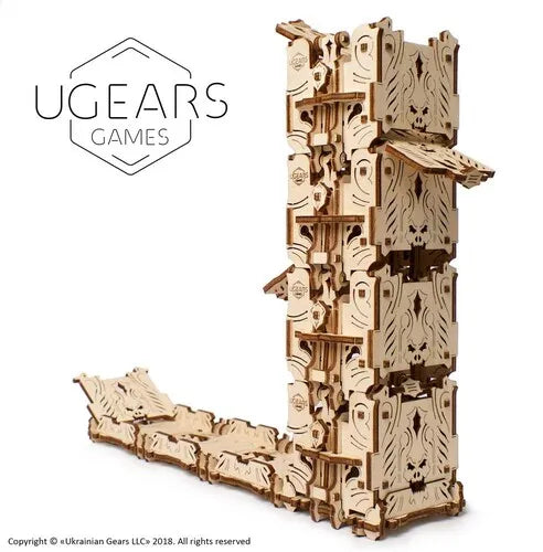 Ugears Wooden Model - Dice Tower
