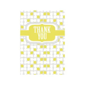 Mini Greeting Card - Thank you
