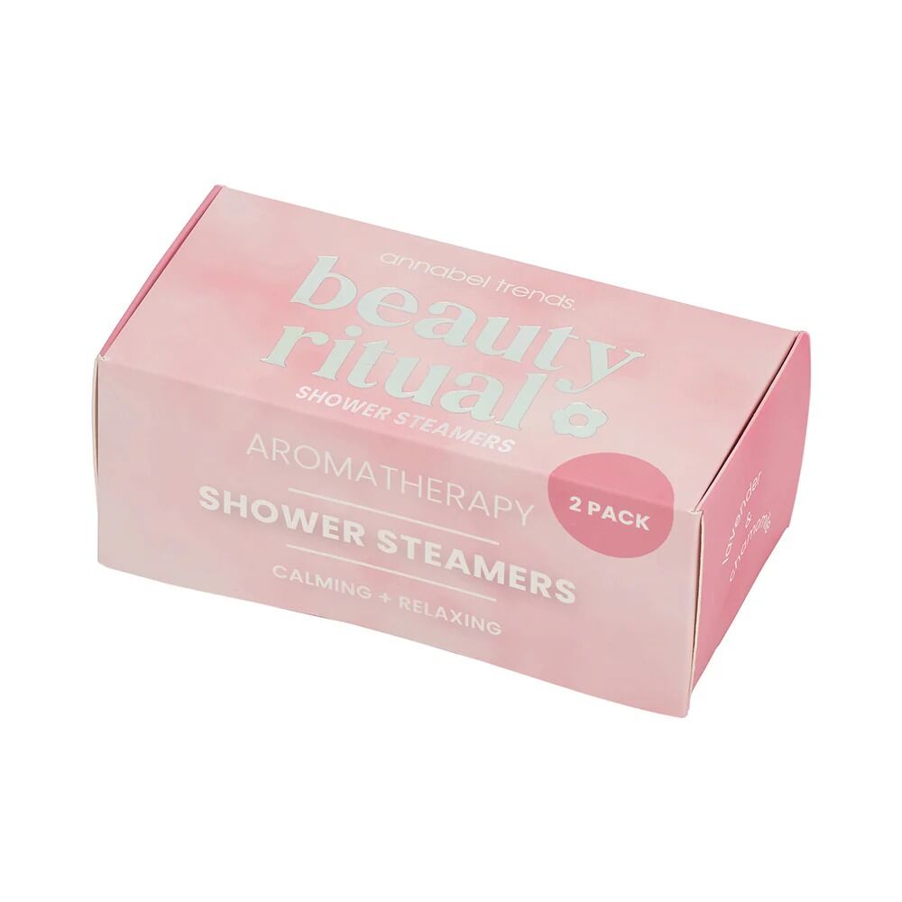 Annabel Trends Beauty Ritual Shower Steamer - Dusty Pink - Lavender & Chamomile (Pack of 2)
