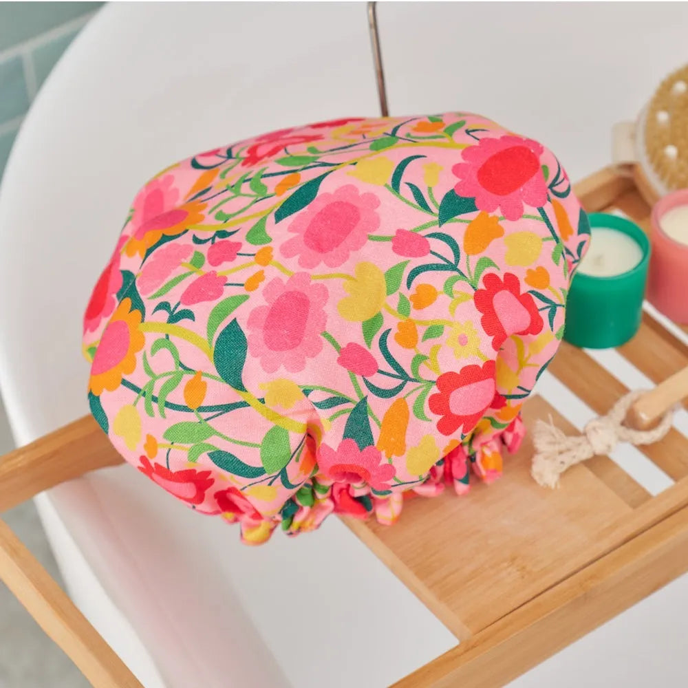 Annabel Trends Shower Cap - Flower Patch