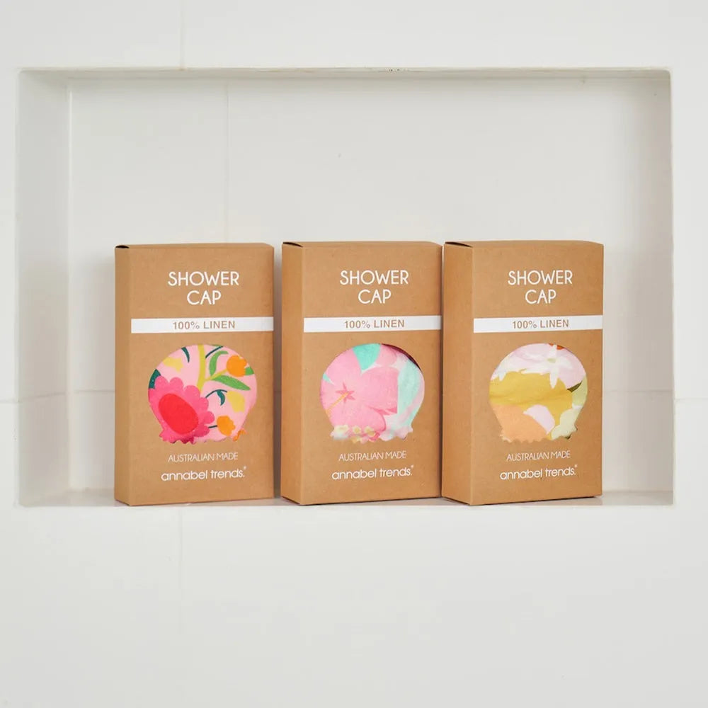 Annabel Trends Shower Cap - Hibiscus