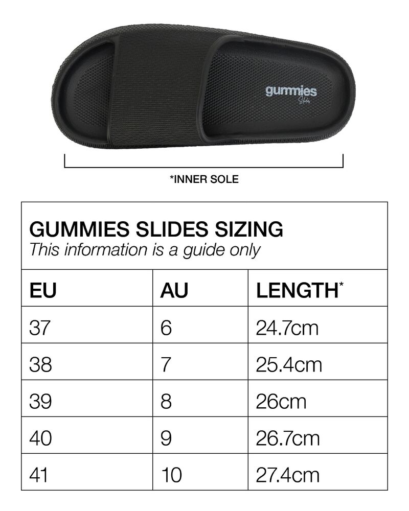 Gummies Garden Slides - Olive