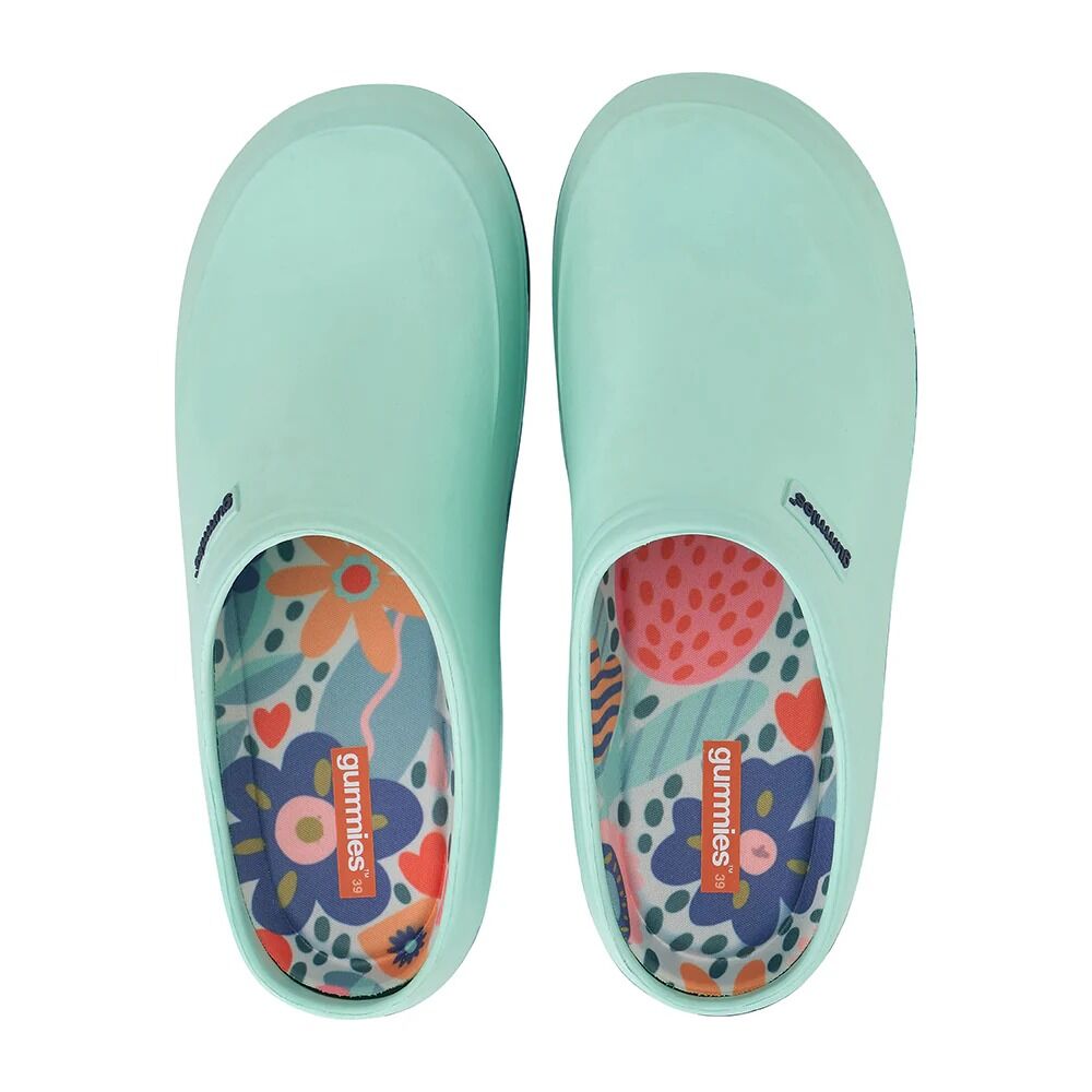 Gummies Memory Foam Clog - Garden Love Sage