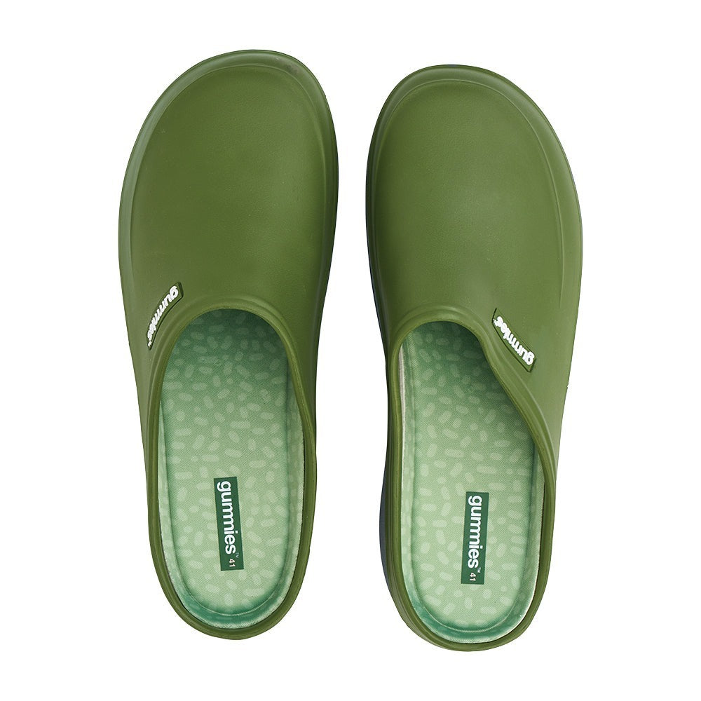 Gummies Clogs - Olive