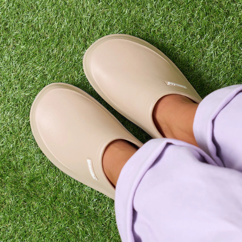 Gummies Memory Foam Clog - Taupe