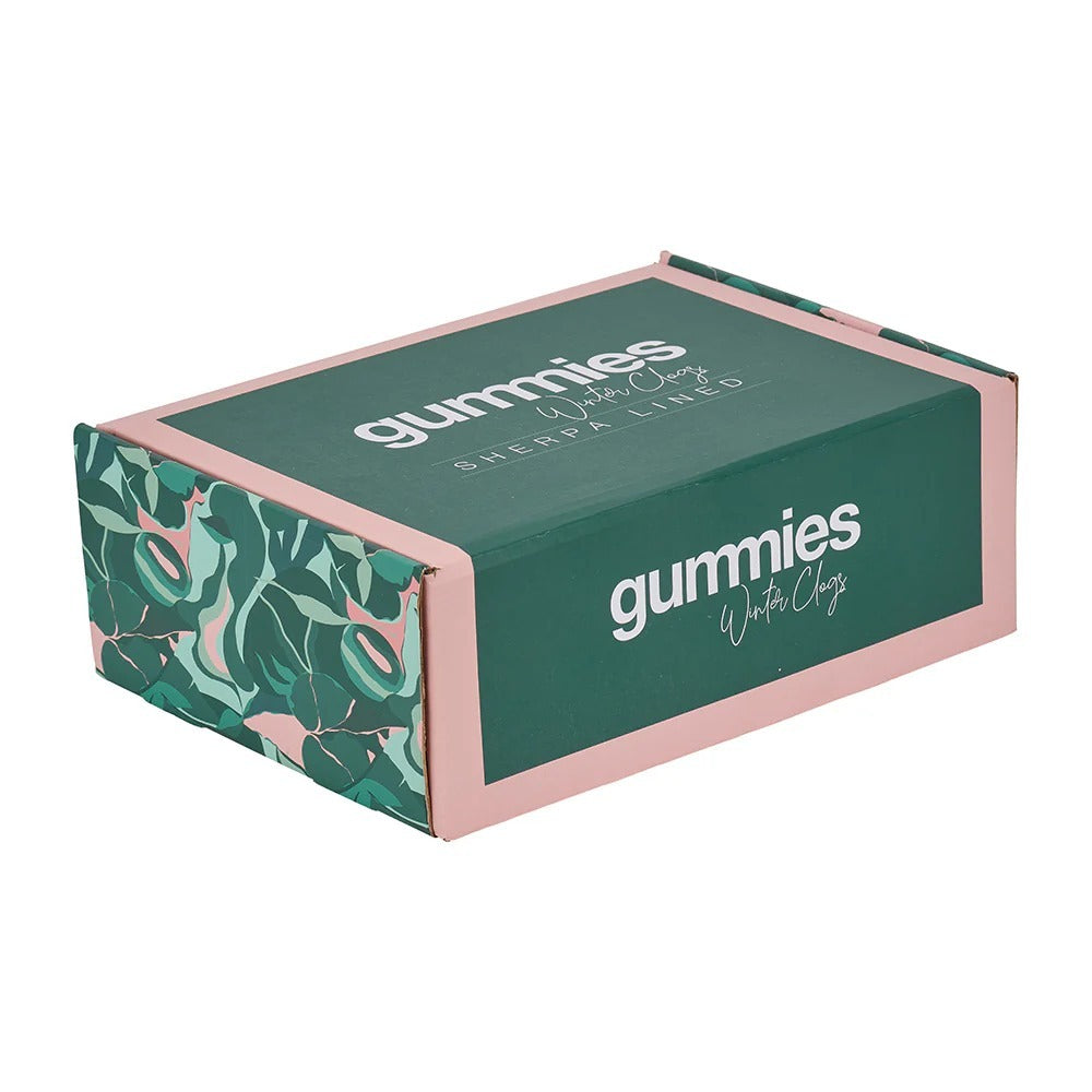 Gummies Sherpa Lined Winter Clog - Pink