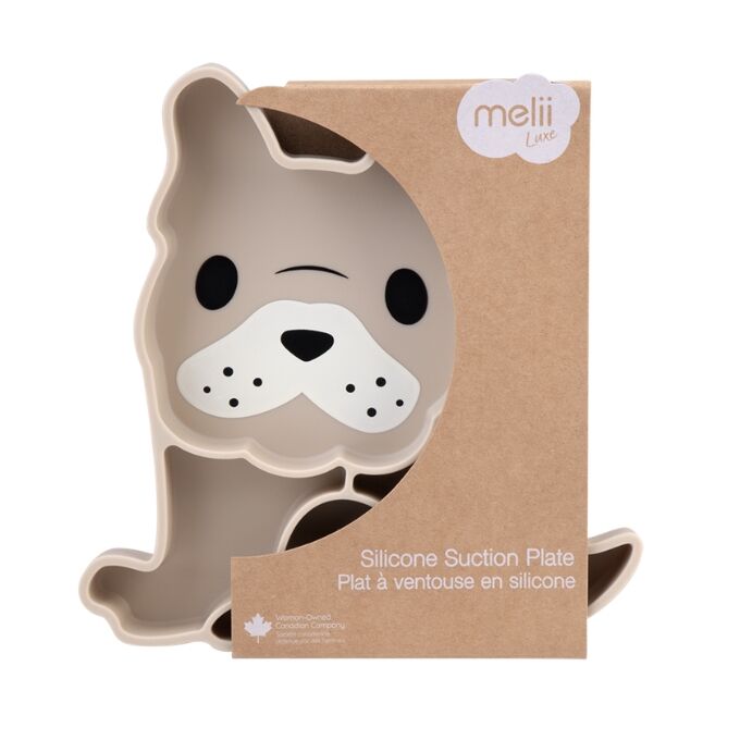 Melii - Luxe Silicone Suction Plate Bulldog