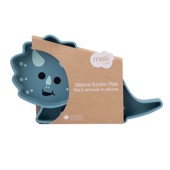 Melii - Luxe Silicone Suction Plate Dinosaur
